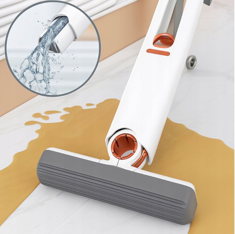 Mini Mop Gąbkowy z Wyżymaczką